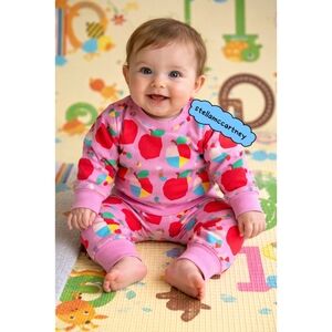 2/60 Stella McCartney KidsBaby cotton jersey sweatshirt and sweatpants